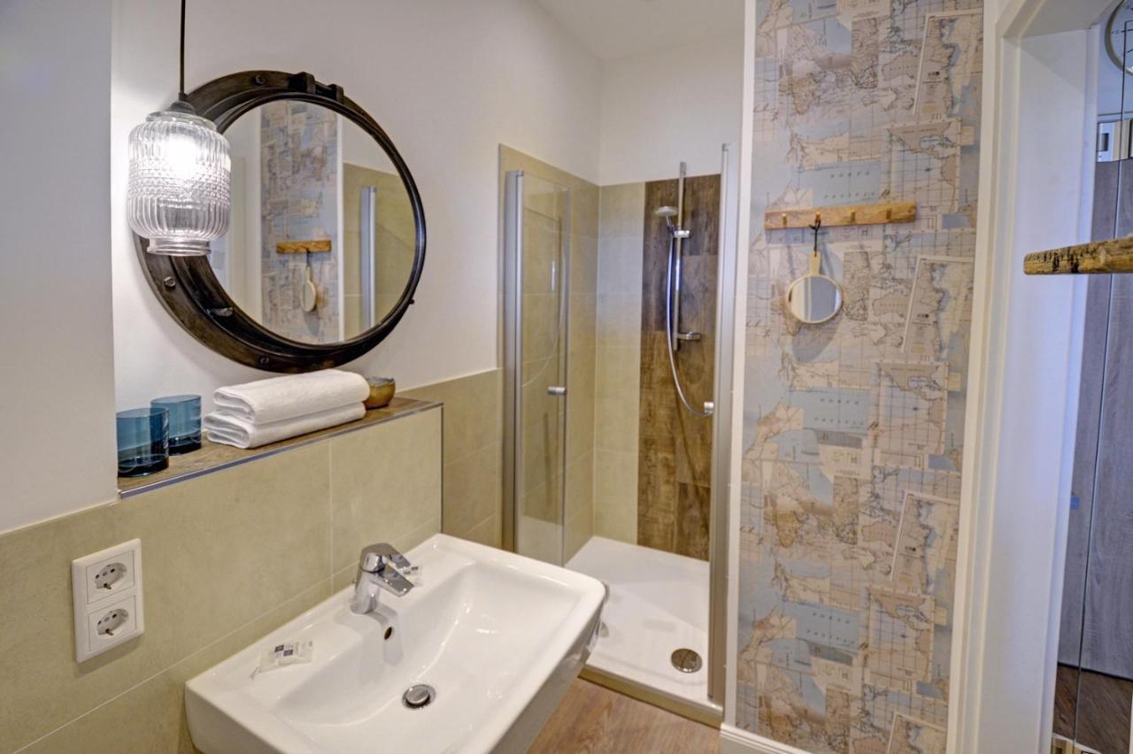 Fewo1846 Intermar - Marina Del Rey - Elegantes Studioapartment Mit Meerblick Und Eigenem Strandkorb Glücksburg Exteriér fotografie